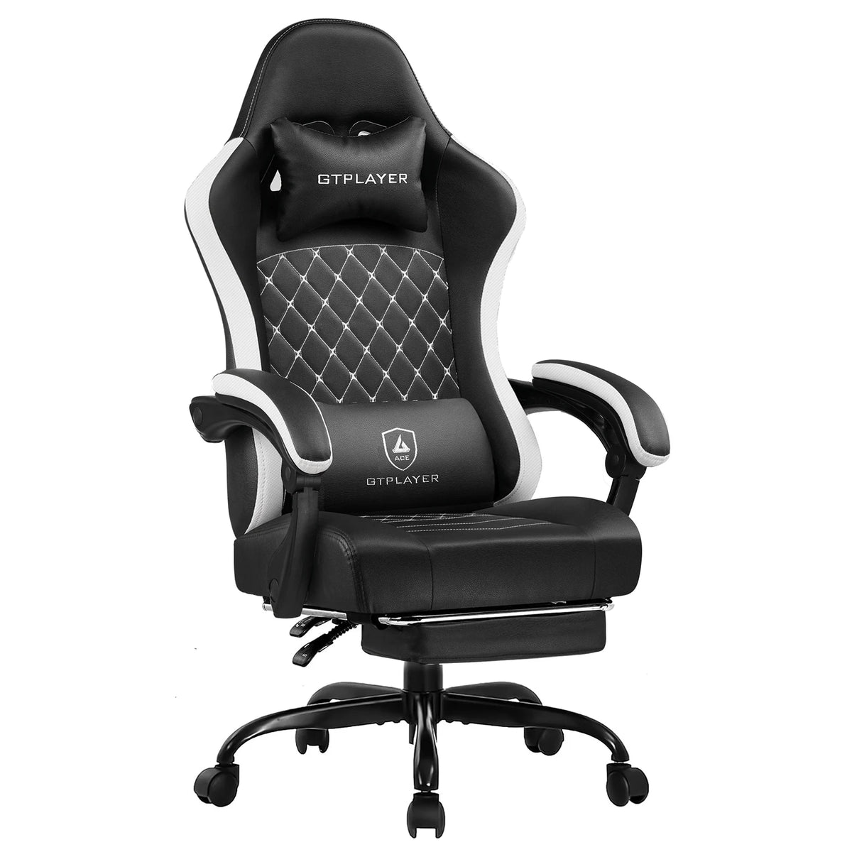 LR002 Gaming Chair with Footrest | GTRACING