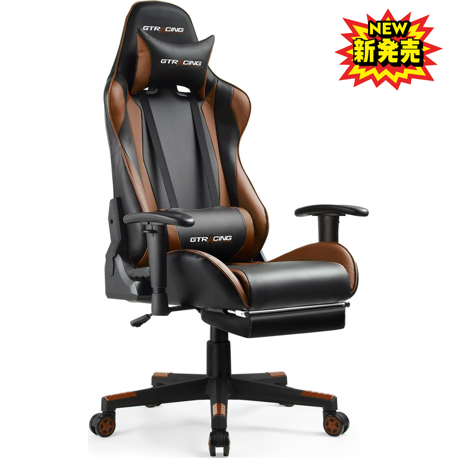 GT002F Reclining Gaming Chair | GTRACING