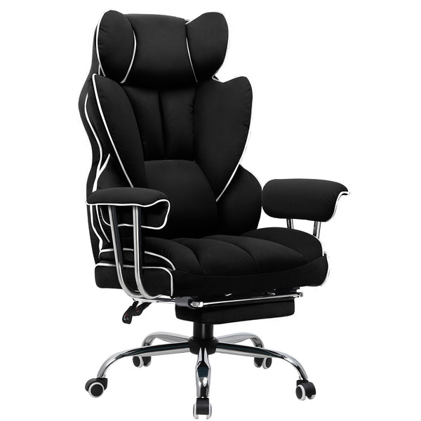 GT901-BLACK Gaming Chair with Footrest | GTRACING – GTRACING（ジー