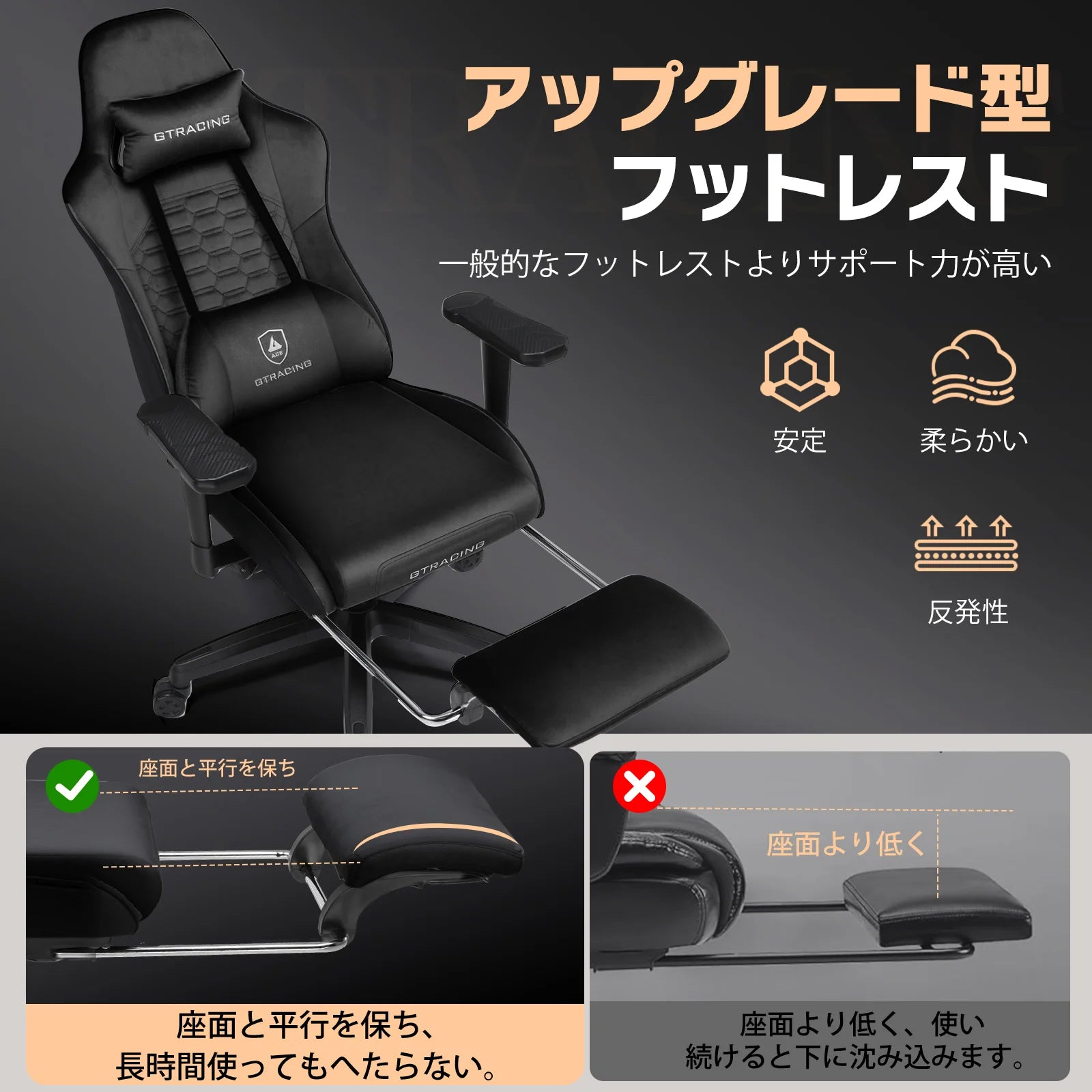 フットレスト シリーズ // GT907 フットレスト シリーズ // GT907