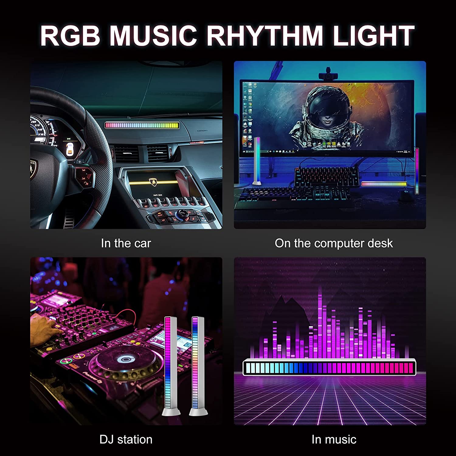 COLORFUL MUSIC RHYTHM LIGHT BAR // RL - GTRACING