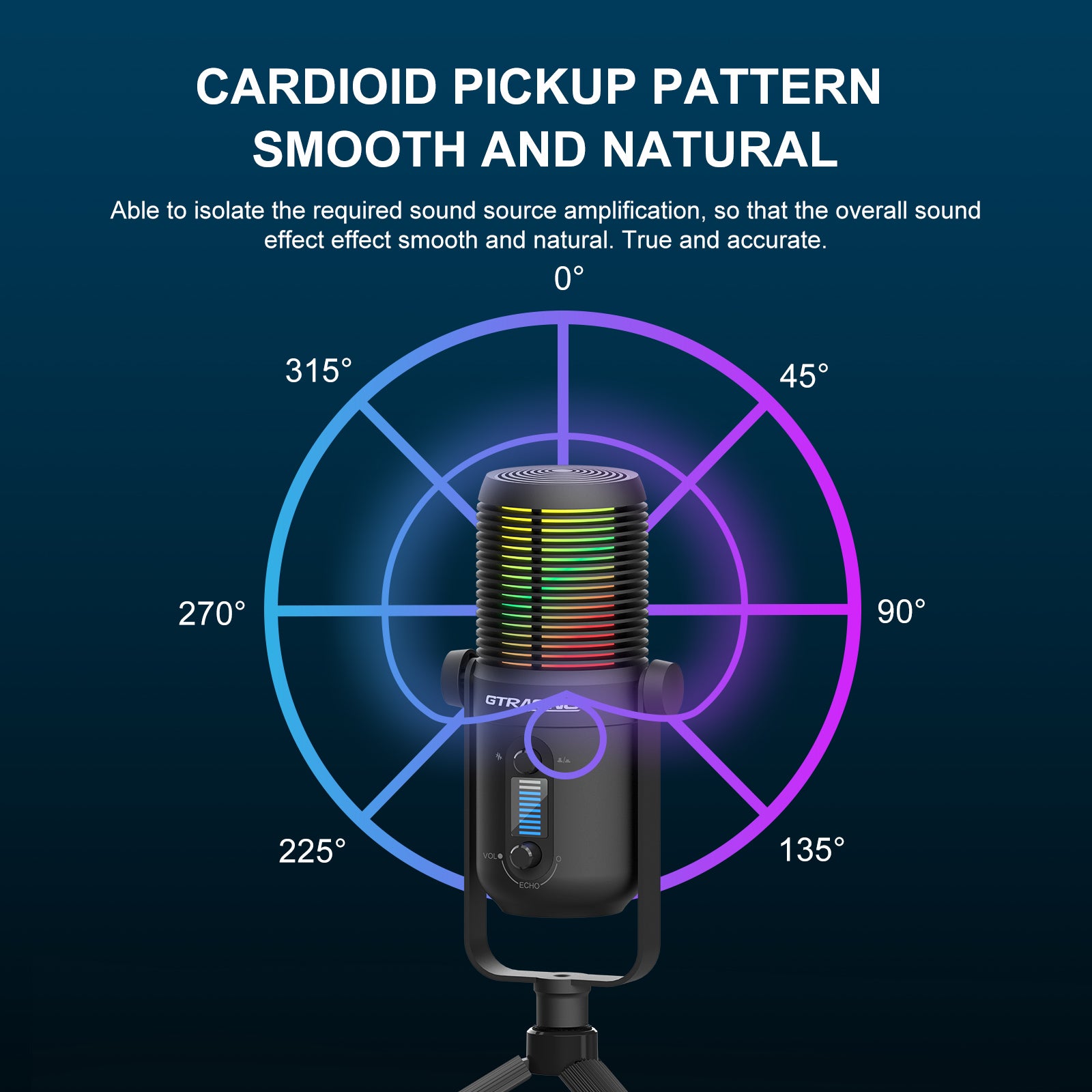 GTRACING PROFESSIONAL MICROPHONE// MPA1-RGB - GTRACING